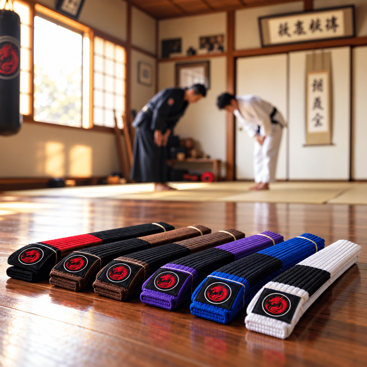 Faixa Jiu-Jitsu Adulto Red Dragon